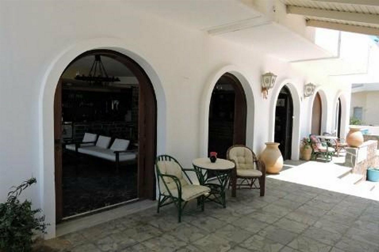 מאליה Alkyonides Beach Hotel מראה חיצוני תמונה